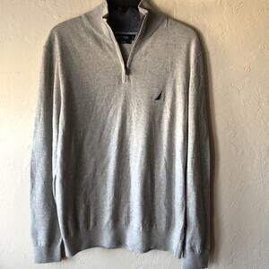 NWT Men's Nautica Half-zipper Sweater Size M